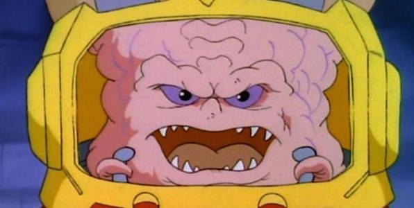 Or would I become Krang?